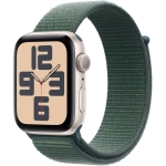 Apple Watch SE (2024) GPS 44mm koperta aluminiowa Starlight + pasek Sport Loop