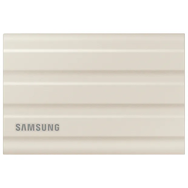 Dysk przenośny Samsung Portable SSD T7 Shield USB 3.2 2 TB beżowy