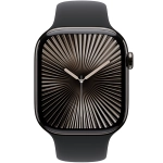 Apple Watch Series 10 (2024 ) GPS 46mm koperta tytanowa Slate + pasek Black Sport Band M/L