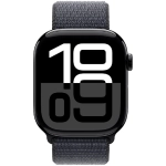Apple Watch Series 10 (2024) GPS 46 mm koperta aluminiowa Jet Black + pasek Ink Sport Loop