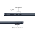 Laptop Apple MacBook Air 13" M4 (10C CPU/10C GPU) 24/512GB SSD Północ - Midnight