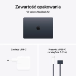 Laptop Apple MacBook Air 13" M4 (10C CPU/10C GPU) 24/512GB SSD Północ - Midnight