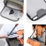 Plecak fotograficzny K&F Concept KF13.087AV1 DSRL 20L Pomarańczowy - Orange