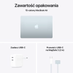 Laptop Apple MacBook Air 15" M4 (10C CPU/10C GPU) 16/512GB SSD Błękitny - Sky Blue