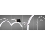 Lampa kosmetyczna bezcieniowa LED Michael Marinelli GX585R Pro Biała - White