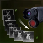 Monokular noktowizor Apexel NV007 Czarny - Black