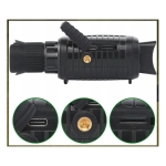 Monokular noktowizor Apexel NV007 Czarny - Black