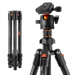 Statyw do filmowania + głowica kulowa K&F Concept KF09.123 Czarny - Black