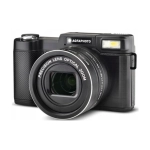 Aparat cyfrowy AgfaPhoto Realishot VLG-4K Optical + akcesoria do vlogowania Czarny - Black