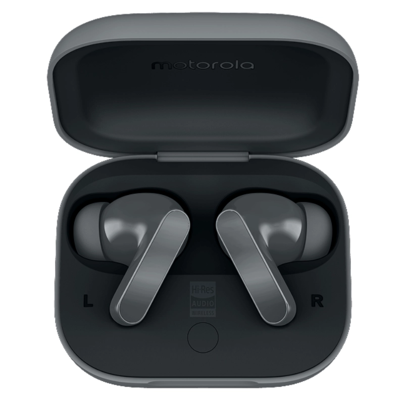 Słuchawki bezprzewodowe Motorola Moto Buds Bass Czarne - Dark Shadow