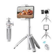 Statyw biurkowy na telefon K&F Concept MS02 Szary - Grey