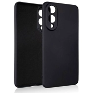 Etui Beline Silicone do Samsung Galaxy S25 Edge Czarne - Black