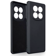 Etui Beline Silicone do Xiaomi Redmi Note 14 Pro Czarne - Black