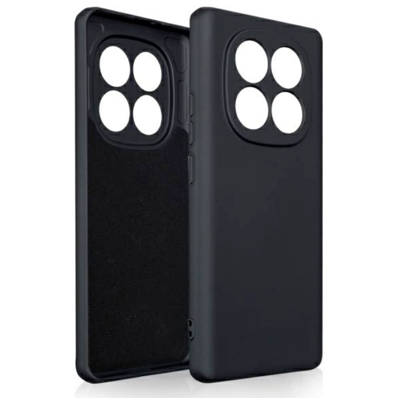 Etui Beline Silicone do Xiaomi Redmi Note 14 Pro Czarne - Black2.webp