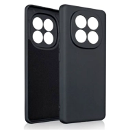 Etui Beline Silicone do Xiaomi Redmi Note 14 Pro+ Czarne - Black