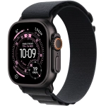 Apple Watch Ultra 3 (2025) GPS + Cellular 49mm koperta tytanowa Black + pasek Black Alpine Loop L