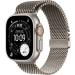 Apple Watch Ultra 3 (2025) GPS + Cellular 49mm koperta tytanowa Natural + pasek Natural Titanium Milanese Loop S