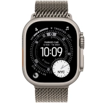 Apple Watch Ultra 3 (2025) GPS + Cellular 49mm koperta tytanowa Natural + pasek Natural Titanium Milanese Loop S