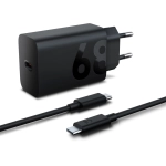 Ładowarka sieciowa Lenovo 68 W + kabel USB-C Czarna - Black