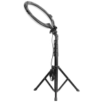 Lampa pierścieniowa AGFA LED ARL11XL Ring 11'' + Statyw + Pilot Czarna - Black