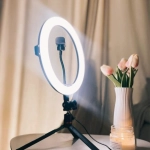 Lampa pierścieniowa AGFA ARL11 120 LED Ring VLOG + Statyw + Pilot