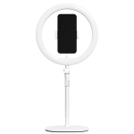 Lampa pierścieniowa Kodak SL002 LED Ring VLOG + Statyw Biała - White