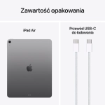 Tablet Apple iPad Air 11" 7 gen. (2025) M3 128GB Wi-Fi Gwiezdna szarość - Space Grey