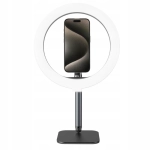 Lampa pierścieniowa Telesin P3-FS-02 Czarna - Black