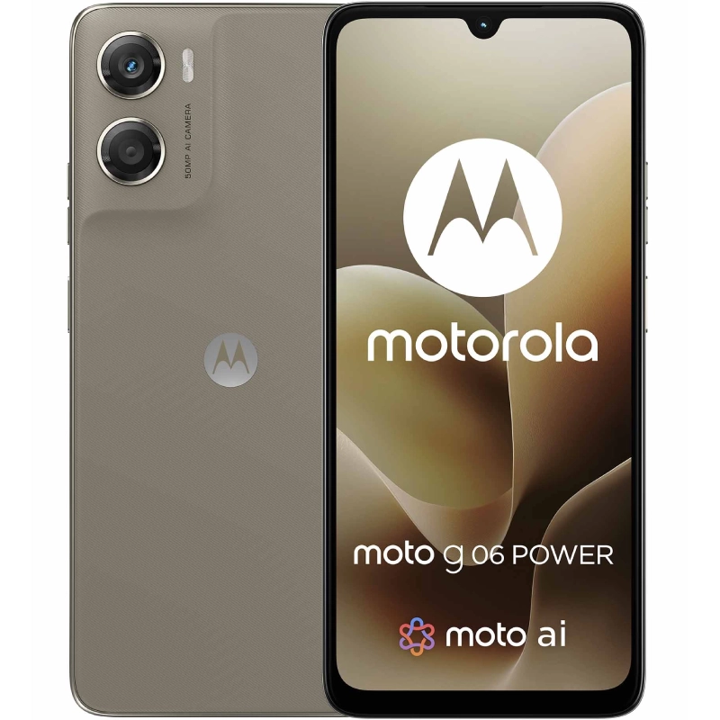 Motorola Moto G06 Power 4/64 GB Brązowy - Laurel Oak