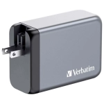 Ładowarka sieciowa Verbatim GNC-240 W 3 x USB-C/USB-A Szara - Grey