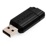 Pendrive Verbatim PinStripe USB 2.0 128 GB Czarny - Black