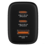 Ładowarka sieciowa Verbatim Essentials GaN 32352 65 W Czarna - Black