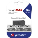 Pendrive Verbatim ToughMAX USB 2.0 64 GB Czarny - Black