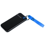 Dysk przenośny SSD Verbatim Pocket USB 3.2 Gen. 2 1 TB Czarno-niebieski - Black and blue