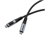 Kabel USB-C Verbatim Sync & Charge 240 W Czarny - Black