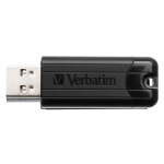 Pendrive Verbatim PinStripe Drive USB 3.2 Gen. 1 128 GB Czarny - Black