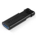 Pendrive Verbatim PinStripe Drive USB 3.2 Gen. 1 128 GB Czarny - Black