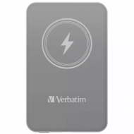 Powerbank indukcyjny Verbatim 'n' Go 15 W 5000 mAh 32244 Szary - Grey