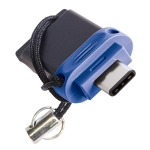 Pendrive podwójny Verbatim 64 GB Niebieski - Blue
