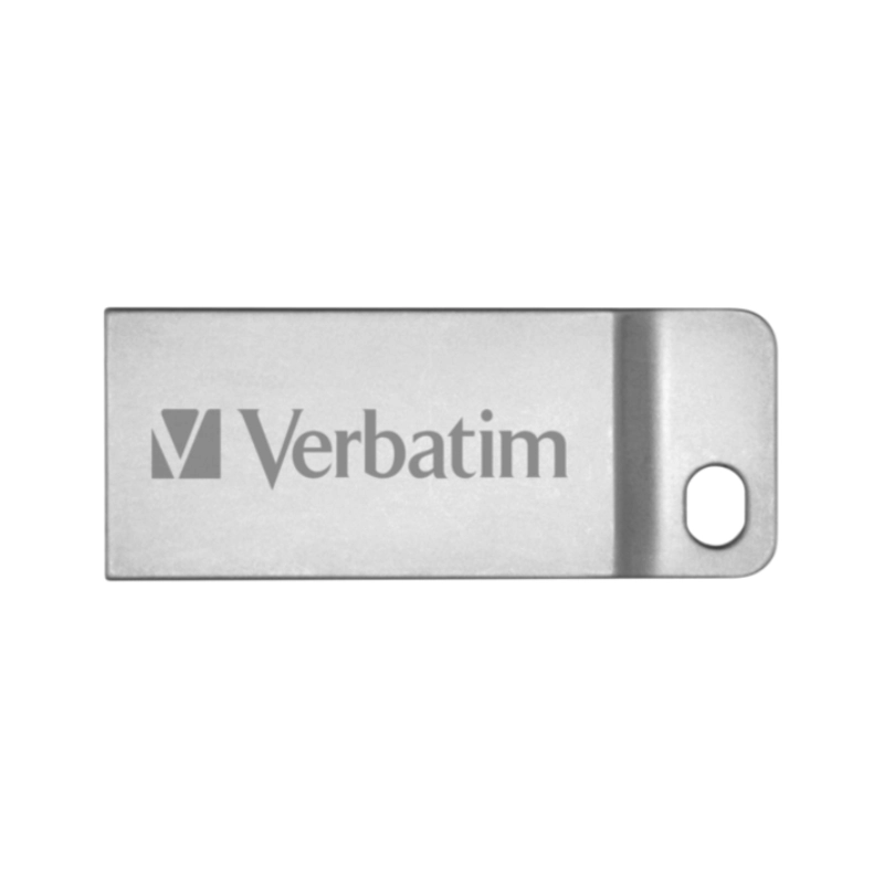 Pendrive Verbatim Metal Executive USB 2.0 64 GB Srebrny - Silver