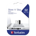 Pendrive Verbatim Store 'n' Stay NANO USB 2.0 32 GB Czarny - Black