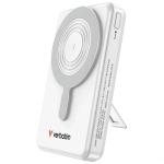 Powerbank Verbatim Charge ’n’ Go 10000 mAh MagSafe TFT 2 x USB-C Srebrny - Silver