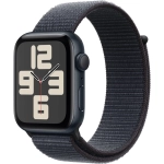 Apple Watch SE 2 (2024) GPS + Cellular 40mm koperta aluminiowa Midnight + pasek Midnight Sport Loop