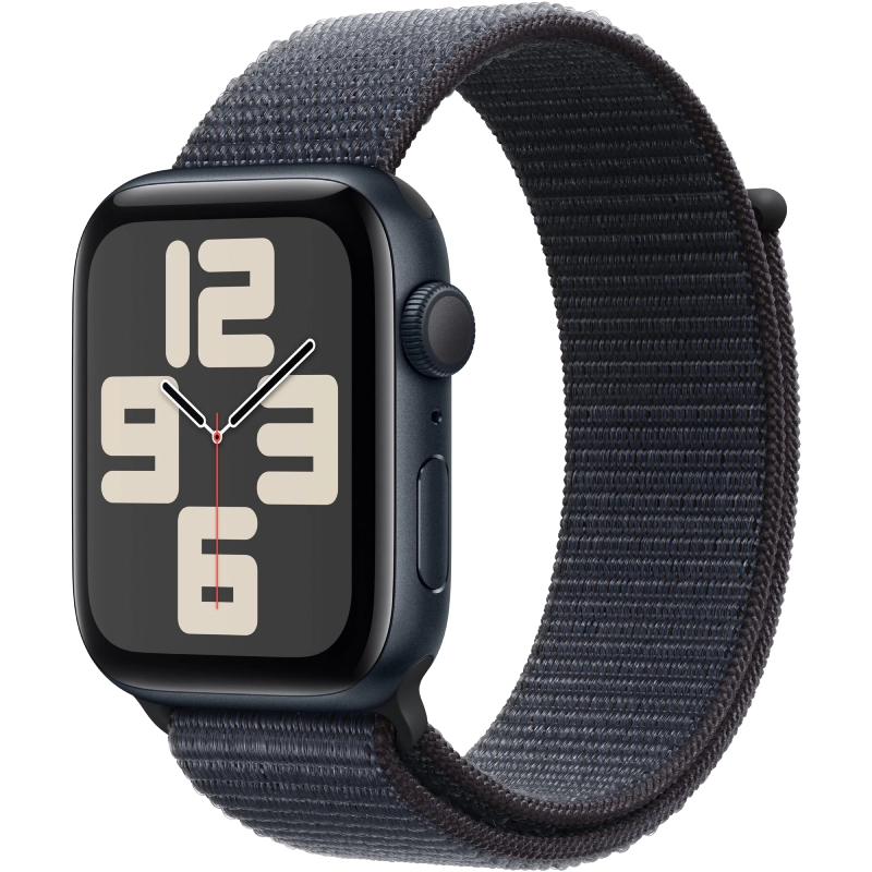 Apple Watch SE 2 (2024) GPS + Cellular 40mm koperta aluminiowa Midnight + pasek Midnight Sport Loop