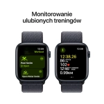 Apple Watch SE 2 (2024) GPS + Cellular 40mm koperta aluminiowa Midnight + pasek Midnight Sport Loop