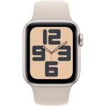 Apple Watch SE 2 (2023) GPS + Cellular 40mm koperta aluminiowa Starlight + pasek Starlight Sport Band M/L