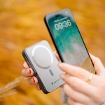 Powerbank Verbatim Charge 'n' Go 10000 mAh z podstawka Magnetic Wireless Niebieski - Blue