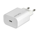 Ładowarka sieciowa 4smarts VoltPlug 20 W 1x USB-C + kabel USB-C do Lightning Biała - White