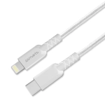 Ładowarka sieciowa 4smarts VoltPlug 20 W 1x USB-C + kabel USB-C do Lightning Biała - White