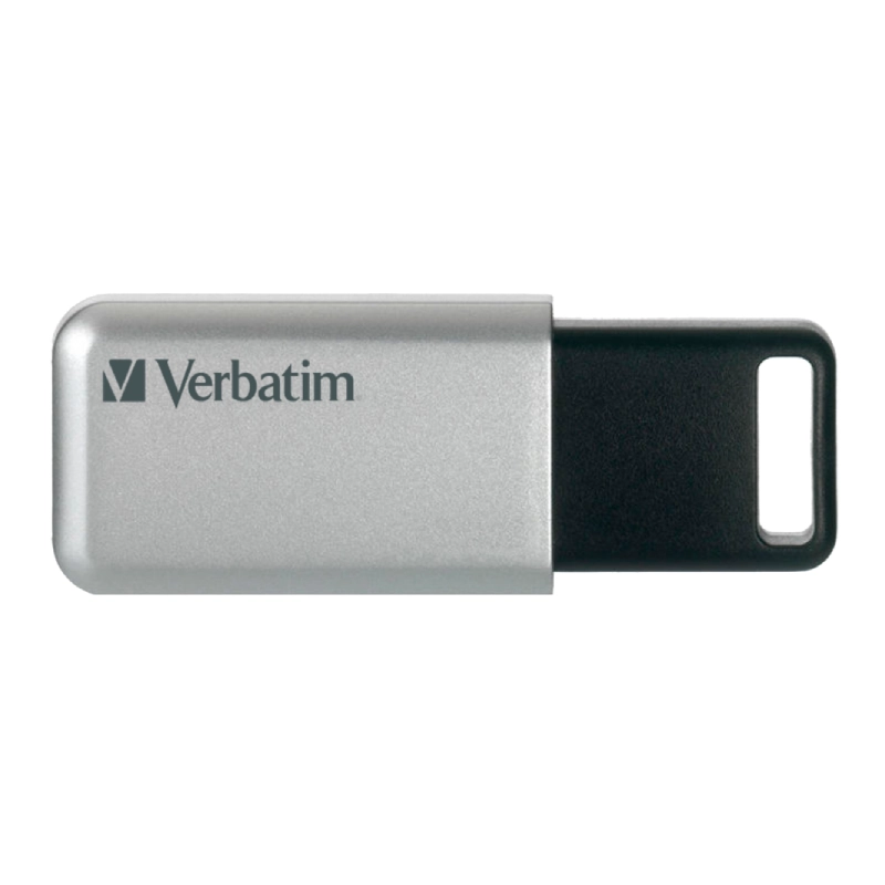Pendrive Verbatim Secure Pro USB 3.2 Gen 1 32 GB Srebrny - Silver